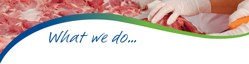 Yorkshire Premier Meat what we do graphic. 